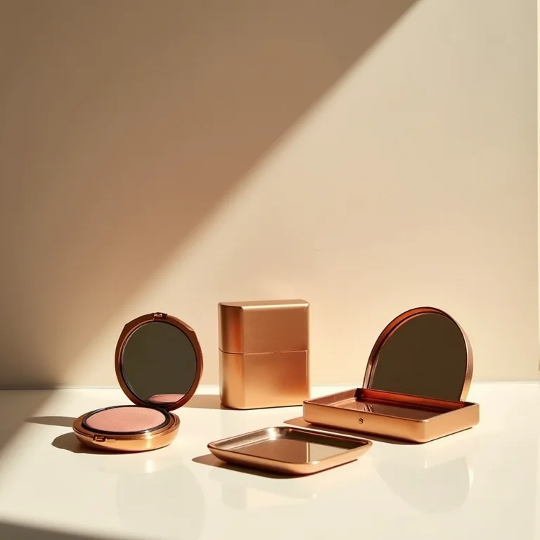 Aplicações versáteis do espelho bronze em diferentes objetos