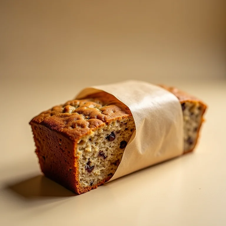 Armazenamento correto do bolo de banana para frescor