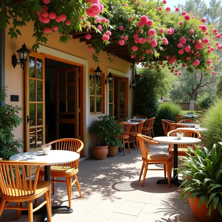 Café charmoso no Vale dos Vinhedos