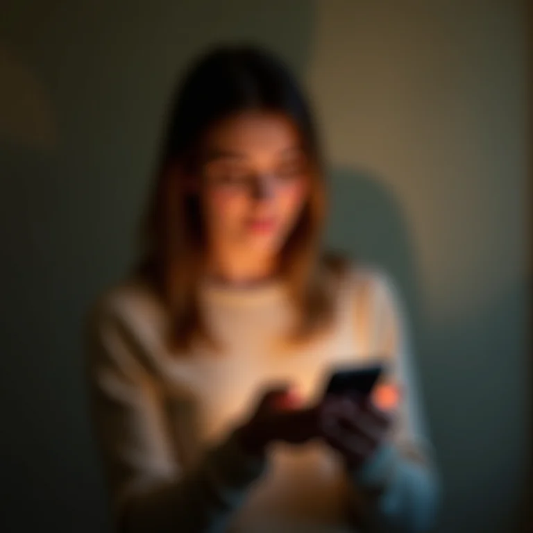 Conceito visual de erros na gestão de tempo: notificações excessivas