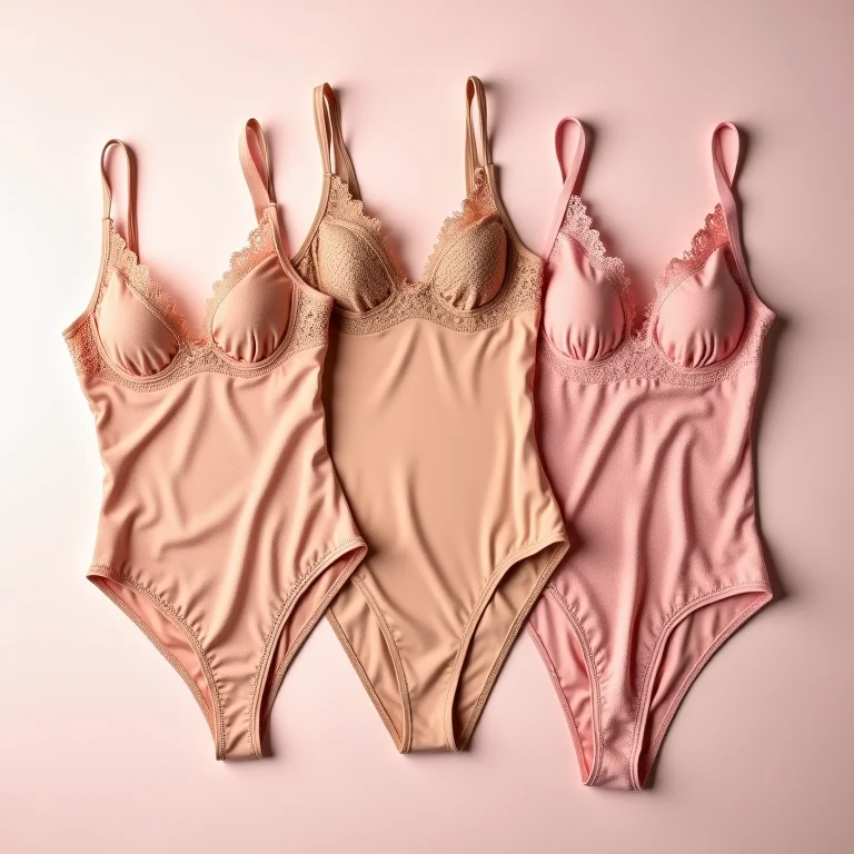 Cores de body de renda.