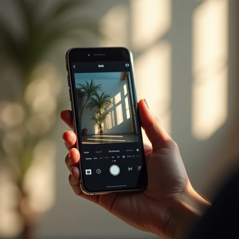 Edição de fotos de produtos no celular, estilo editorial