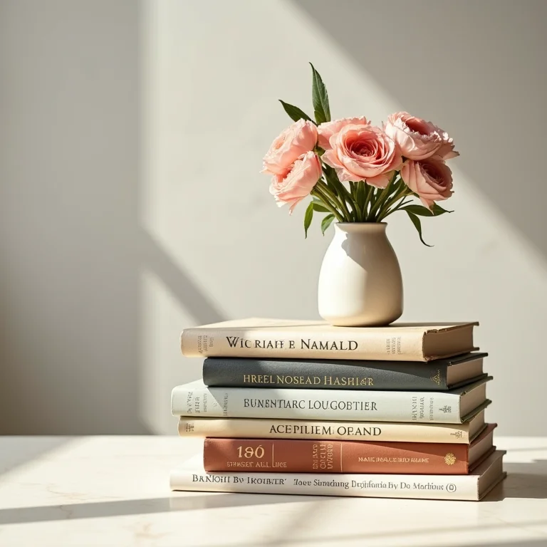 Livros de diversos gêneros literários