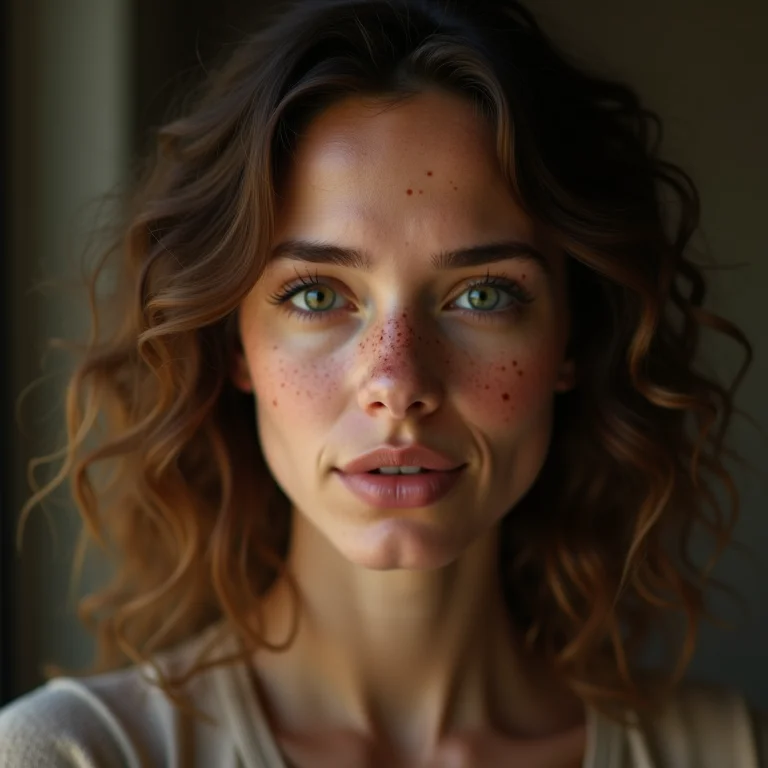 Mulher branca expressando empatia e compreensão