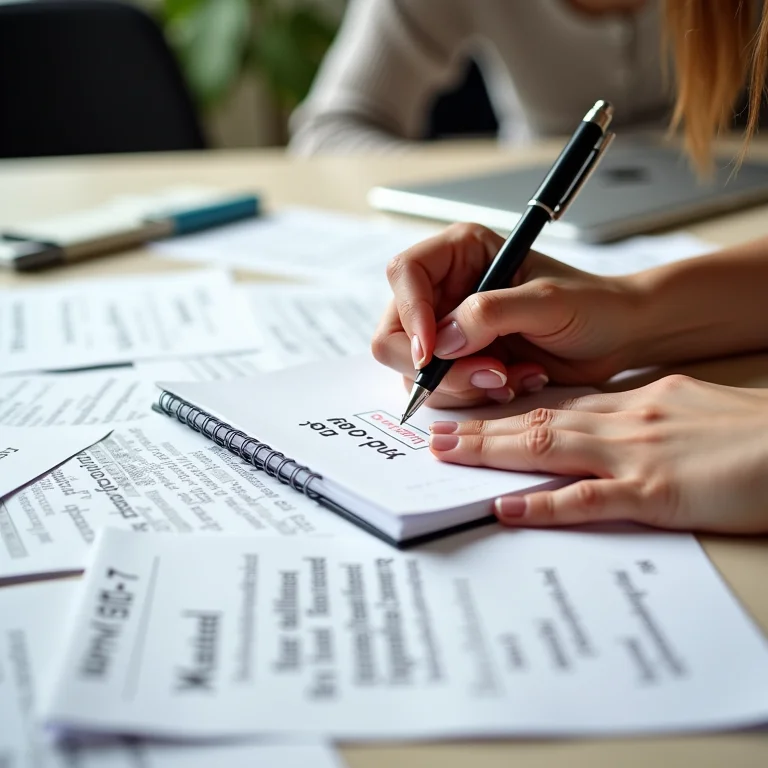 Mulher criando conteúdo criativo para atrair clientes