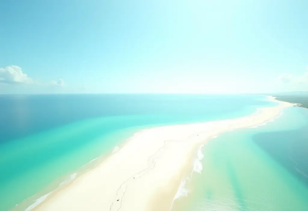 Paisagem da Costa do Descobrimento em Porto Seguro, Bahia.