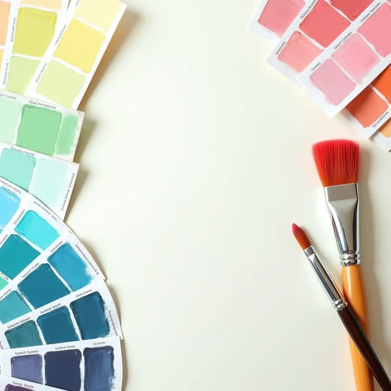 Paleta de cores para quarto de bebê