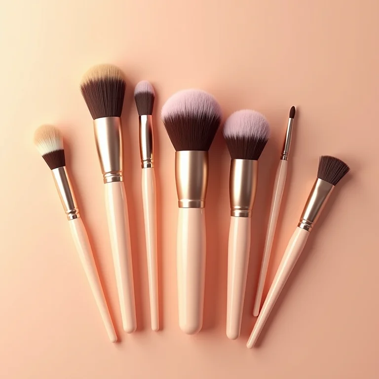 Pincéis de maquiagem para o rosto