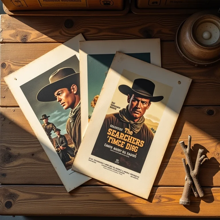 Pôsteres de filmes clássicos de faroeste