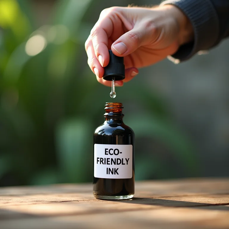 Recarregando tinta de impressora de forma sustentável