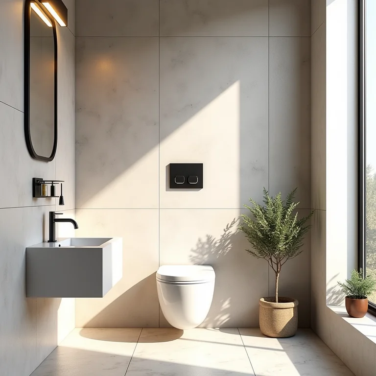 Revestimentos inteligentes para lavabos pequenos