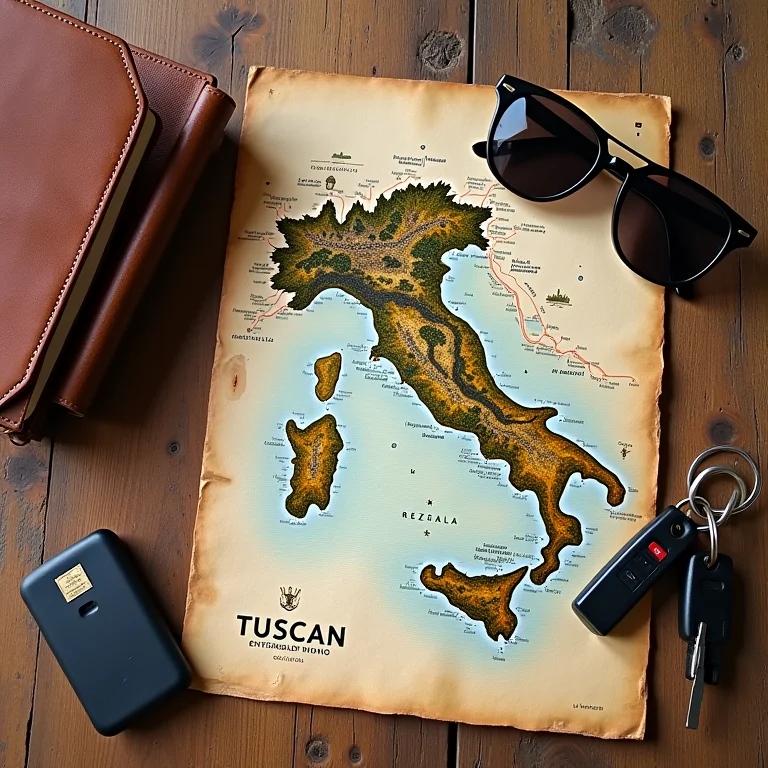 Acessórios essenciais para uma road trip na Toscana
