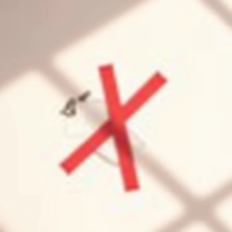 Alicate de cutícula riscado com fita vermelha