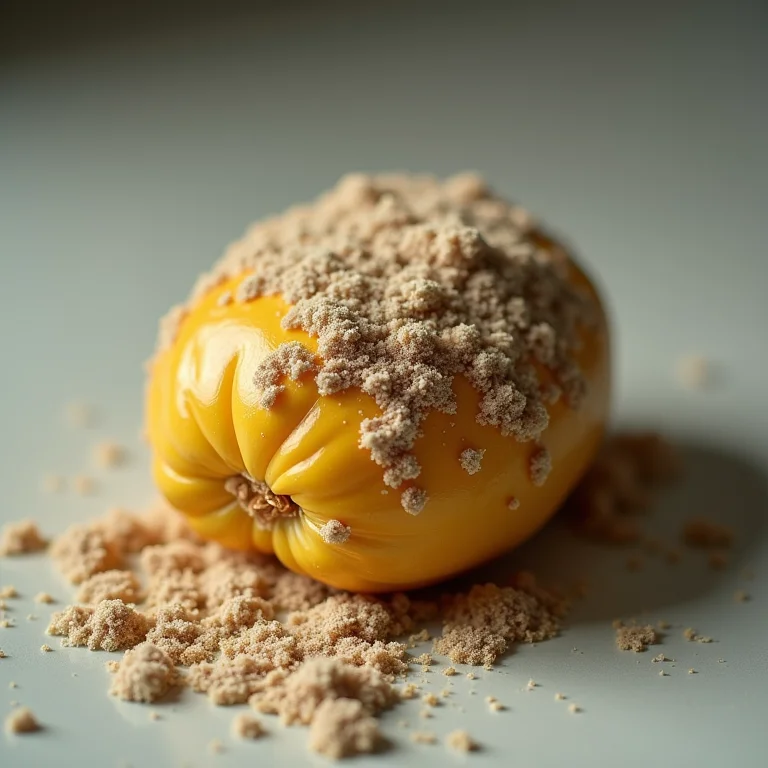 Alimento estragado com mofo