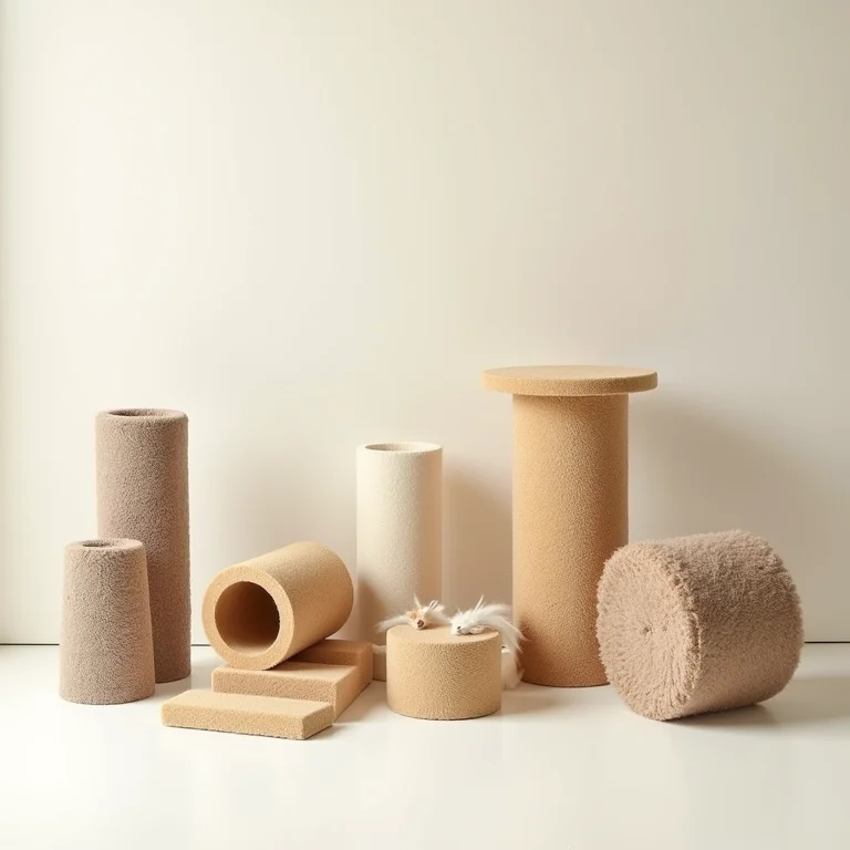 Alternativas inteligentes para gatos arranharem