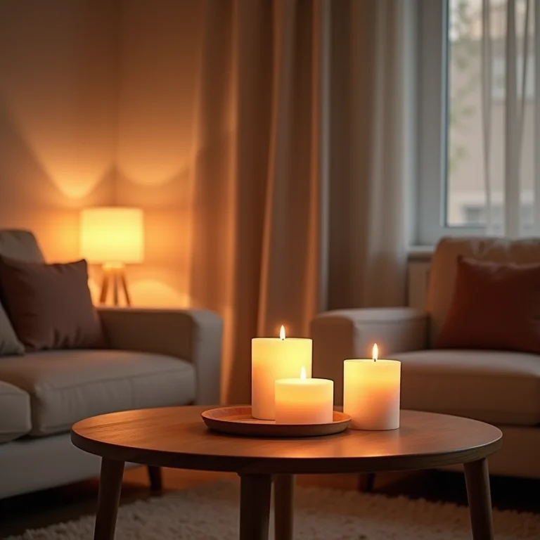 Ambiente decorado para um happy hour em casa
