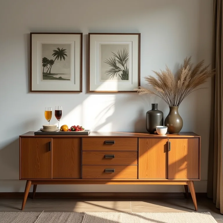 Aparador de sala de jantar versátil