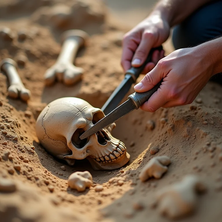 Arqueólogos desenterram restos mortais perto da Muralha da China