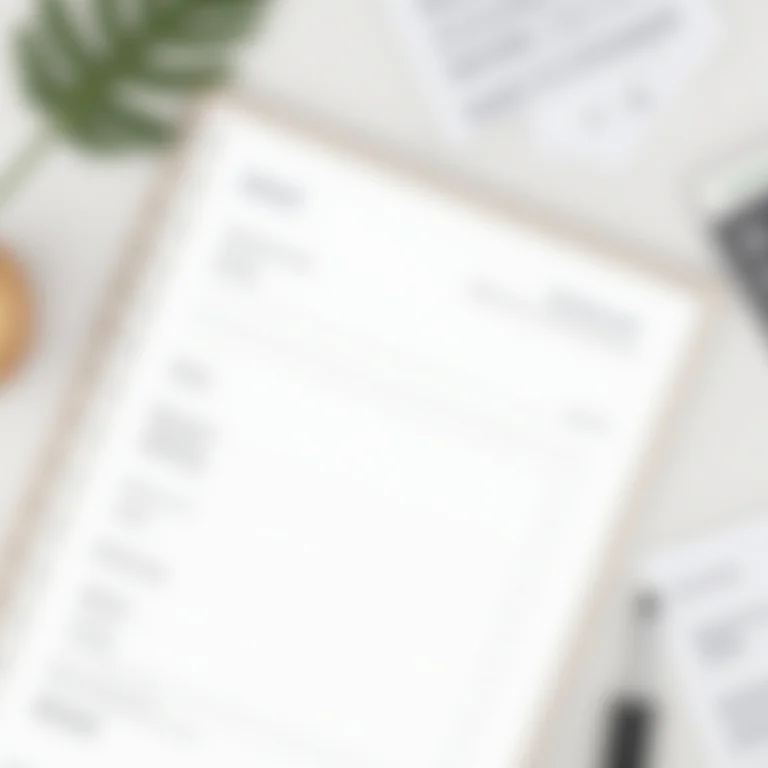 Avaliação da situação financeira atual com planejador e calculadora