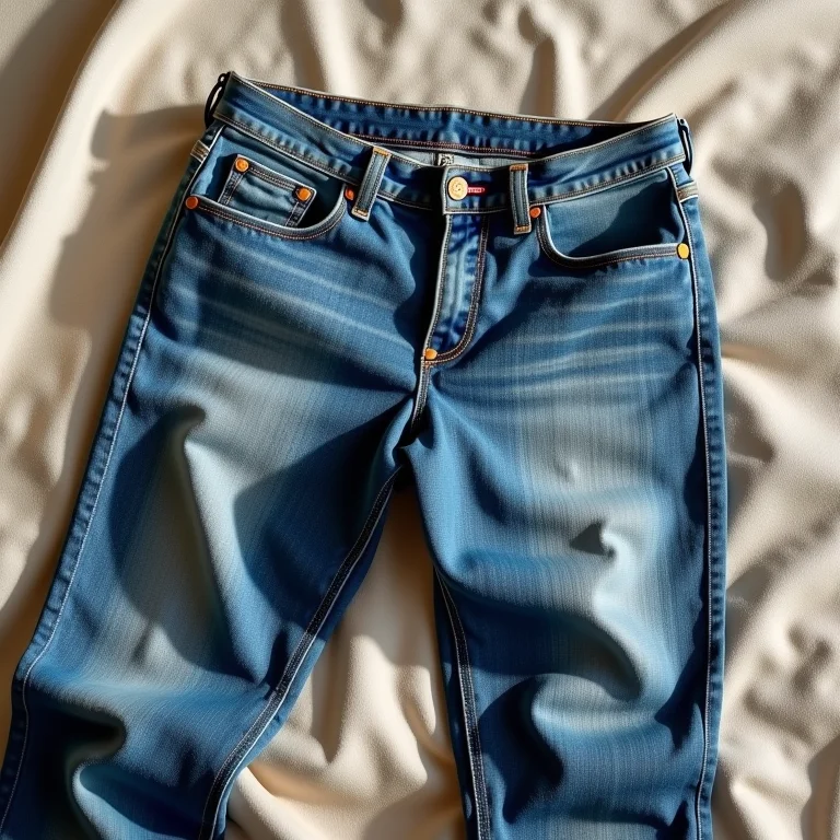 Calças jeans Levi's em diferentes lavagens e modelos.