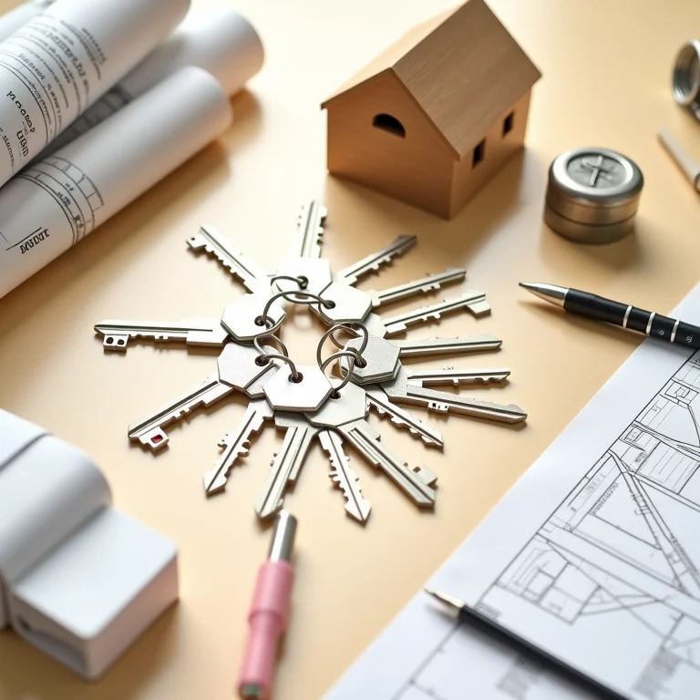 Chaves, plantas e ferramentas para planejar a casa ideal