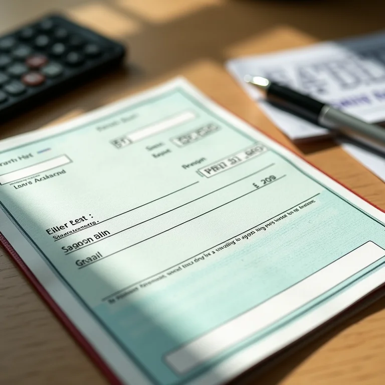 Cheque especial e contas atrasadas, representando dificuldades financeiras.