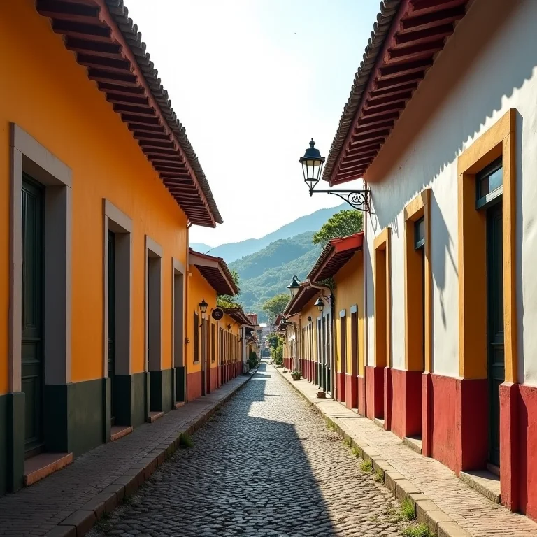 Cidades históricas brasileiras no outono