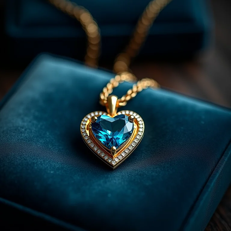 Colar Coração do Oceano, do filme Titanic