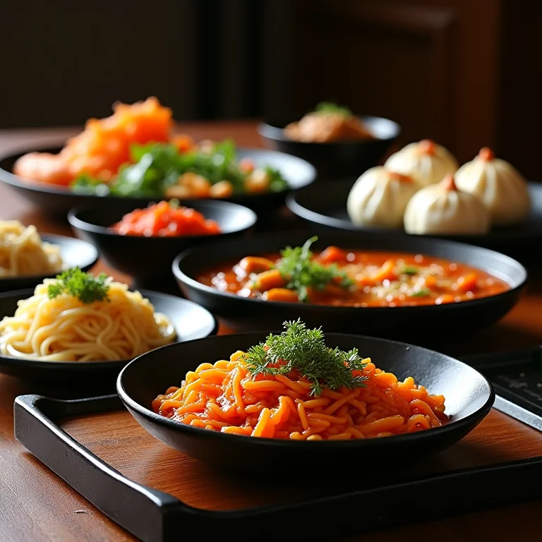 Comida coreana deliciosa inspirada em Wok of Love