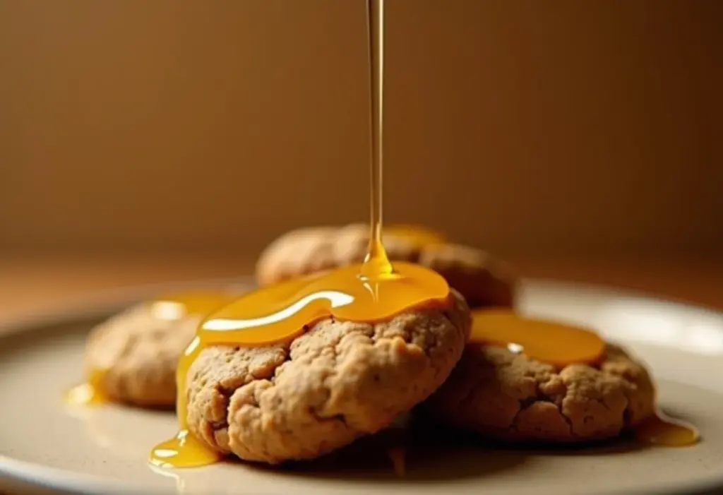 Cookies de Aveia e Mel sem Farinha: Receita Secreta Revelada! Cookies de aveia e mel sem farinha.