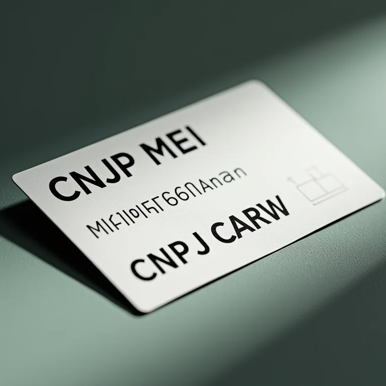 Detalhes importantes no cartão CNPJ MEI