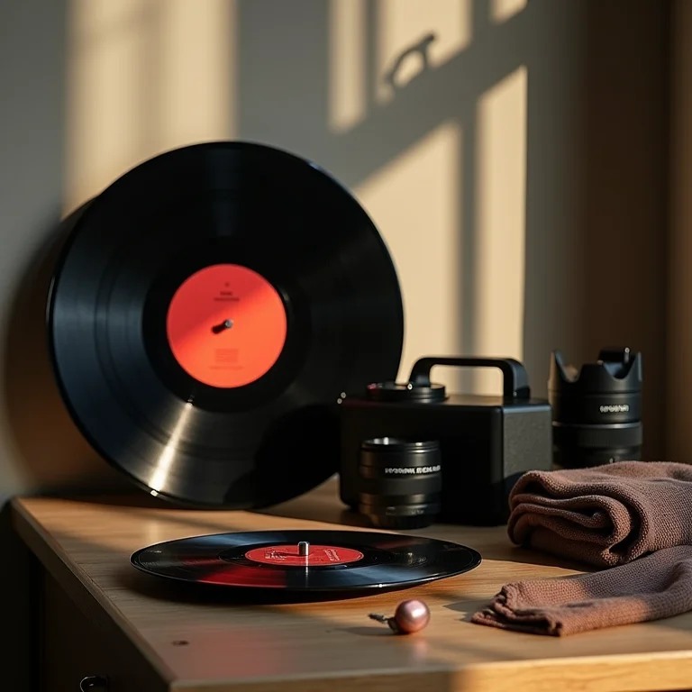 Elementos da cultura pop: música, cinema, moda e tecnologia.