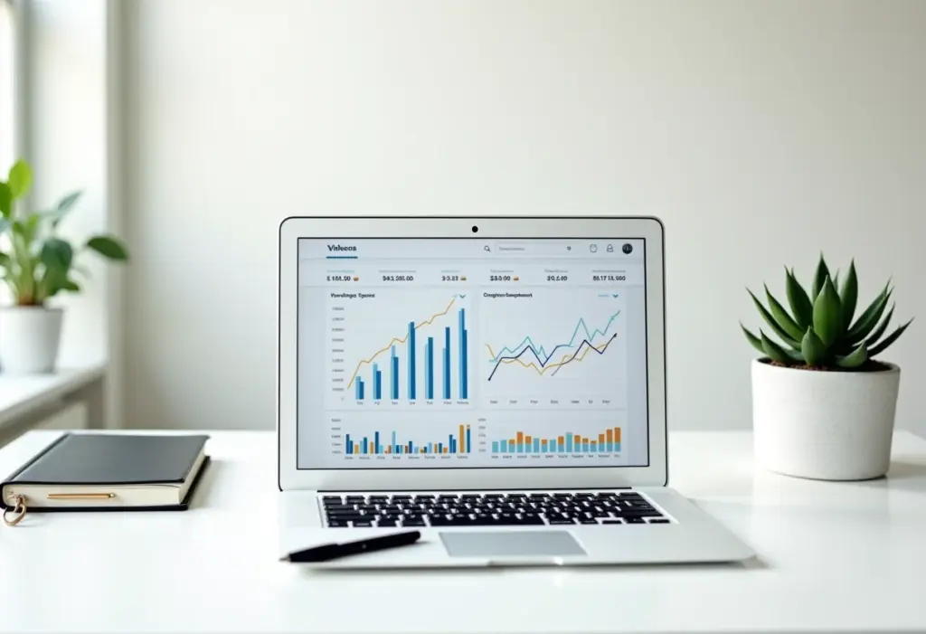 Simples Nacional MEI: O Guia Definitivo para Microempreendedores Espaço de trabalho minimalista representando a gestão do MEI