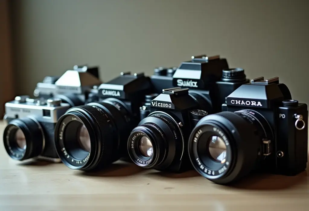 Evolução da fotografia: câmeras antigas e digitais