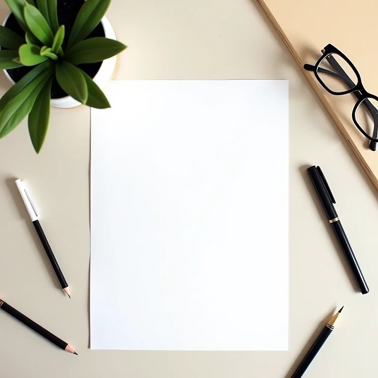 Formulário da Declaração do Imposto de Renda de Pessoa Física (DIRPF) em uma mesa de escritório organizada.