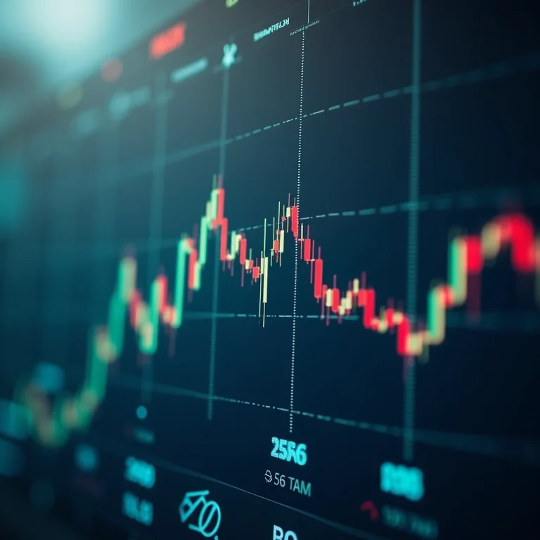 Gráfico de ações mostrando fluxo de dividendos para uma carteira de investimentos.