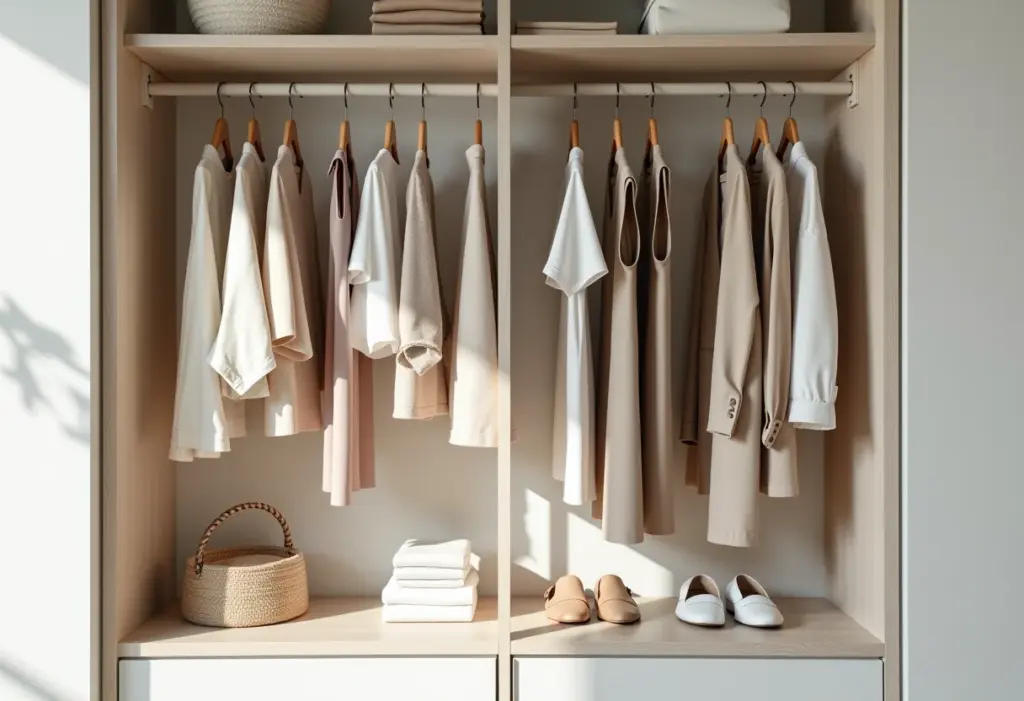 Guarda-Roupa Cápsula Feminino: O Guia Definitivo para um Estilo Minimalista Guarda-roupa cápsula feminino com peças neutras e minimalistas.