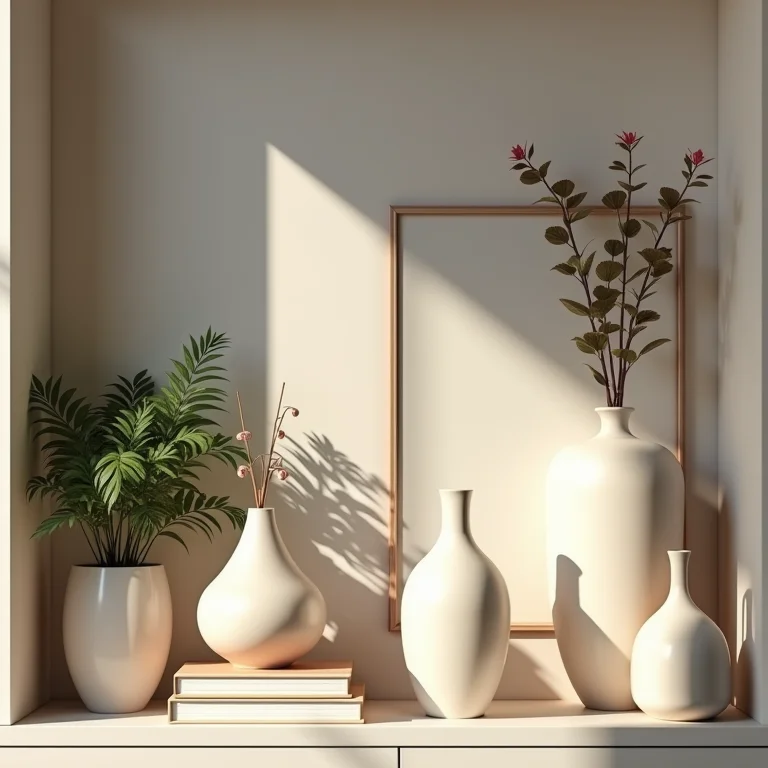 Ideias criativas de objetos decorativos para sua estante