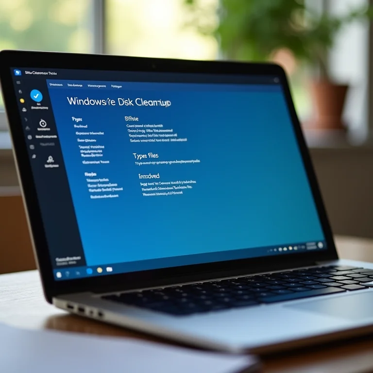Interface da ferramenta Limpeza de Disco do Windows.