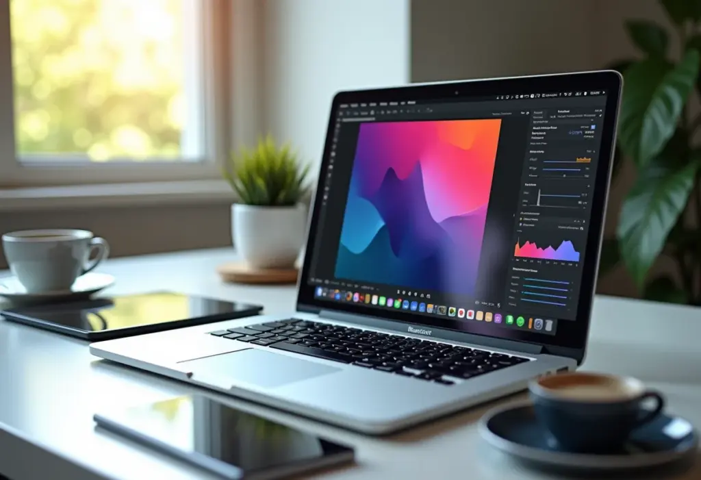 Edição de fotos no PC leve: os programas que você precisa conhecer Interface de software de edição de fotos em um laptop