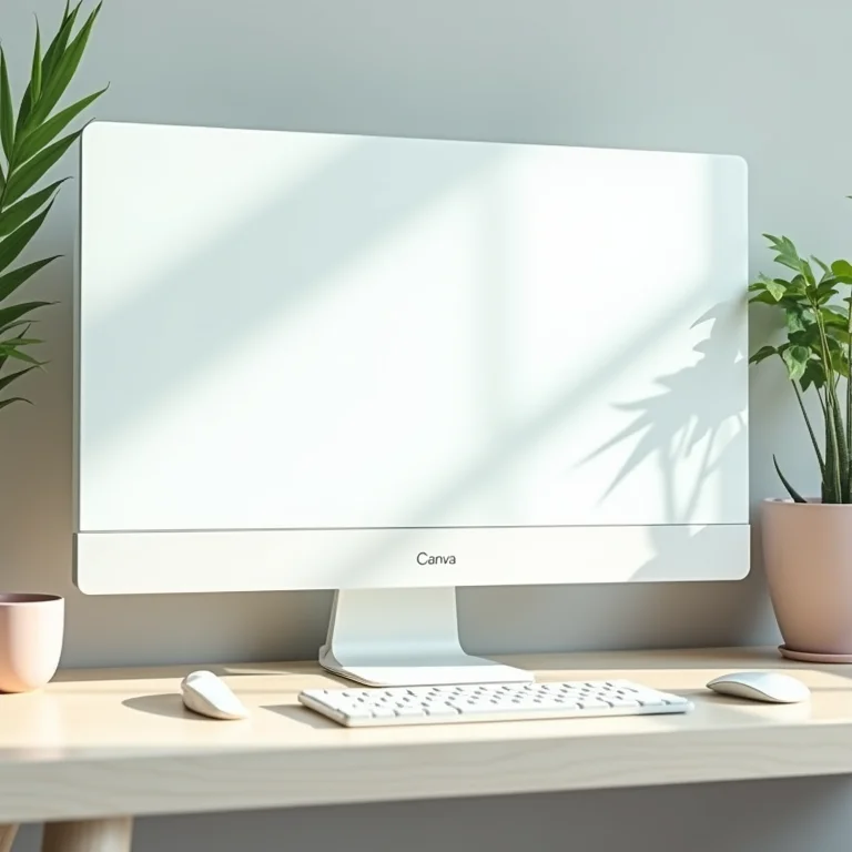 Interface do Canva com ferramentas essenciais para posts de venda