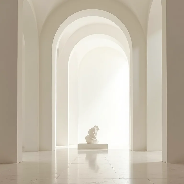 Interior da Pinacoteca do Estado de São Paulo.