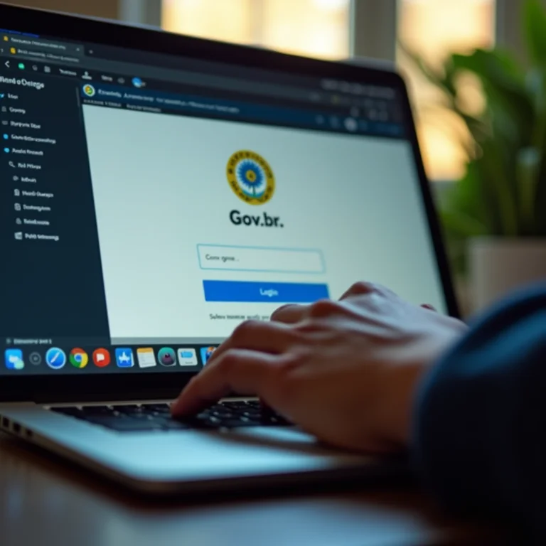 Login com a conta Gov.br para cancelar o MEI