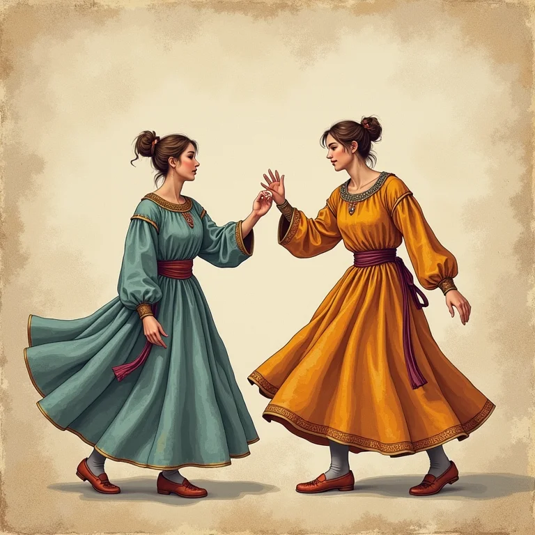 Manuscritos iluminados da dança medieval