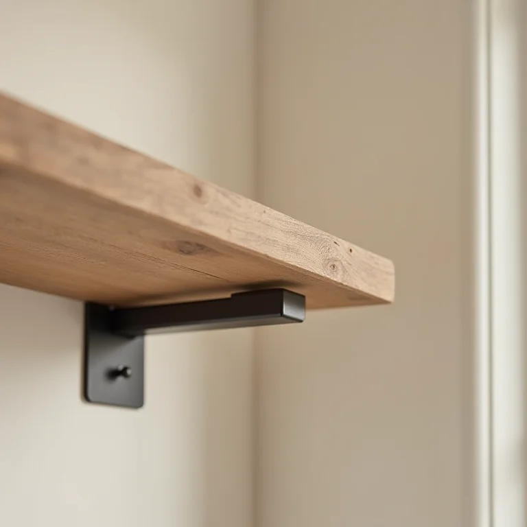 Materiais e fixação para prateleiras duráveis e seguras