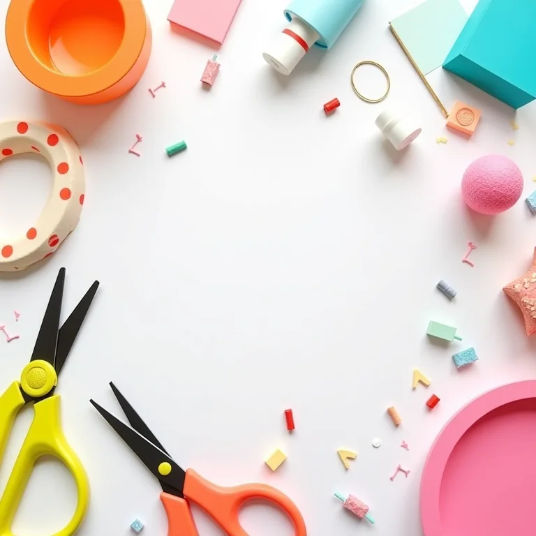 Materiais para decoração de festa infantil DIY