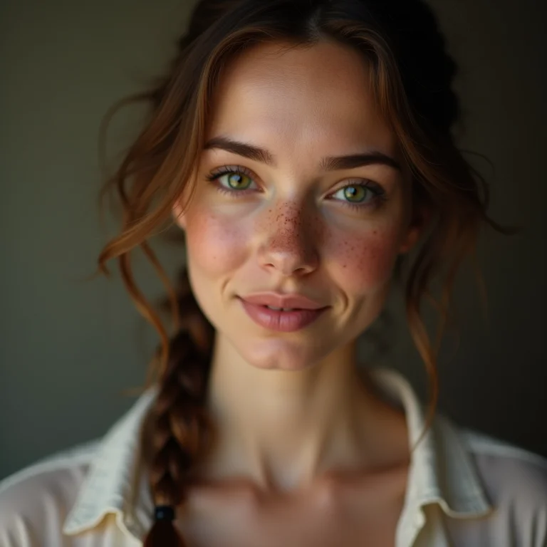 Mulher branca usando Clipping Magic para edição precisa