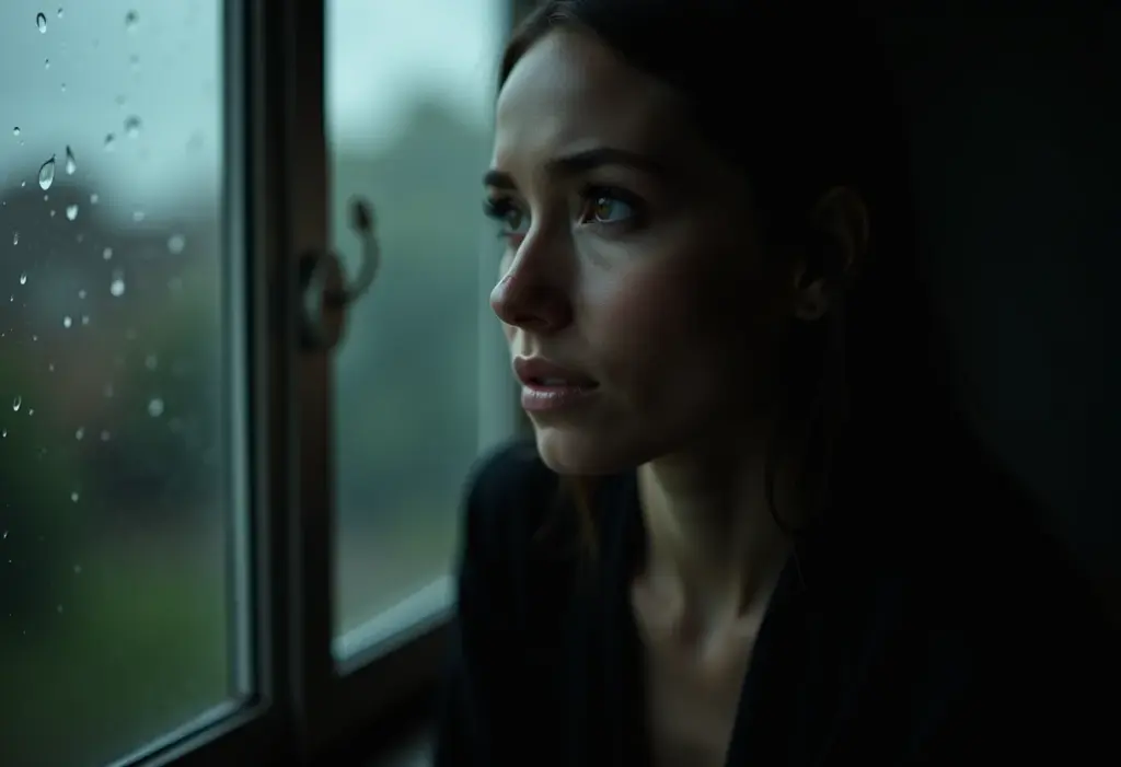 Prepare o lenço: Filmes baseados em fatos reais para soluçar Mulher chorando emocionada assistindo a um filme dramático