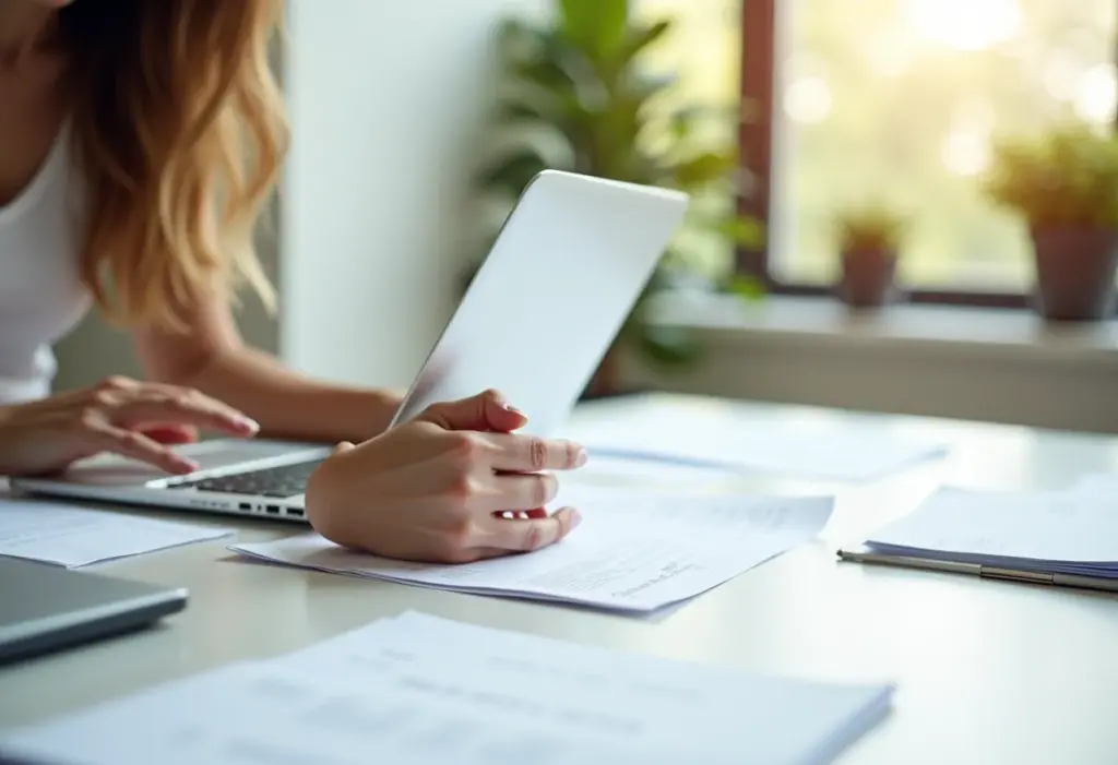 Cancelar o MEI: O guia definitivo para dar baixa online Mulher finalizando processo de cancelamento do MEI online