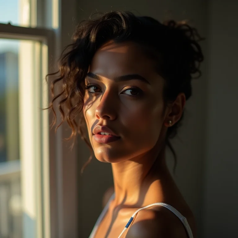 Mulher latina trabalhando com foco para representar aumento da produtividade